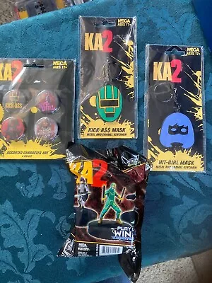 Buy Kick Ass 2 Bundle  Keyring Badges Collectable Minature Game Piece • 20£