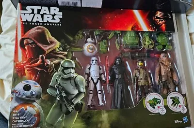 Buy Star Wars The Force Awakens Forest Mission Action Figures 5 Pack KYLO CHEWBACCA • 20£