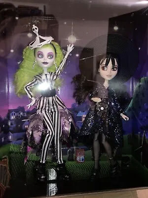 Buy 2022 Mattel Creations Skullector Monster High Beetlejuice And Lydia Collector • 1,115.36£