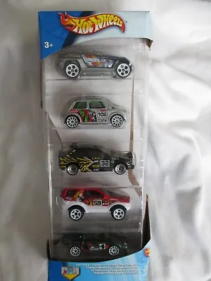 Buy Hot Wheels Jungle Rally 2002 Excl Ford Escort ,RS Mini Cooper 5 Pack Sealed Box • 19.99£