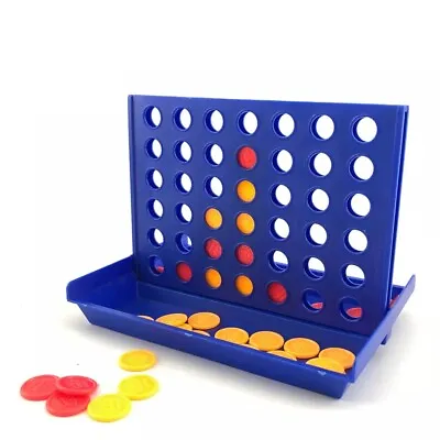 Buy Connect 4 In A Row Four In A Line Board Game Family Fun Take On Trips Fab Mini • 5.99£