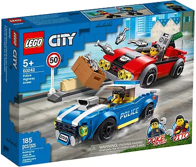 Buy LEGO 60242 Police Highway Arrest Police & Sports Car Inc Duke Detain & Vito New • 13.99£