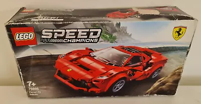 Buy New Lego 76895 - Speed Champions Ferrari F8 Tributo - Open / Damaged Box • 29.99£