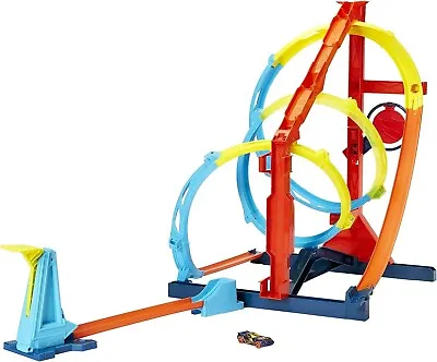 Buy Hot Wheels Track Builder Unlimited Corkscrew Twist Kit & Vehicle Track Toy Gift • 41.80£
