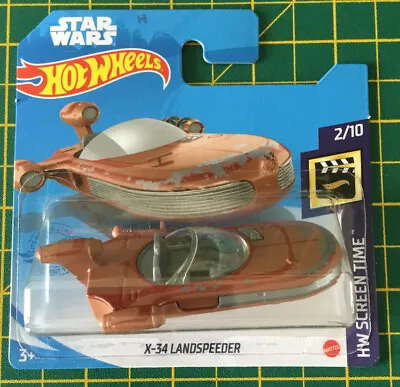 Buy Hot Wheels Star Wars A New Hope ANH Landspeeder MOC Luke Skywalker • 3£