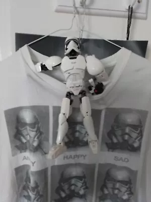 Buy  Lego 75114 Star Wars Storm Trooper,Figure Book  & Storm Troopers T Shirt L Size • 12.50£