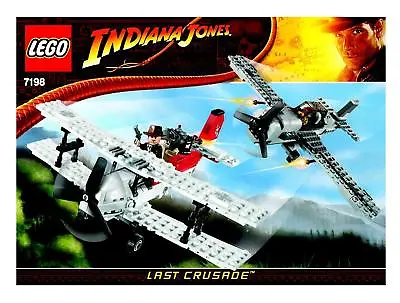 Buy Lego Indiana Jones Fighter Plane Attack 7198 All 3 Figs 100% Complete Guarantee • 72.99£