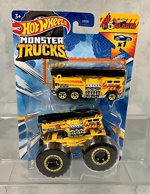 Buy Hot Wheels Monster Trucks 5 Alarm Truck 1:64 New + Bonus 5 Alarm Die Cast Car • 16.79£