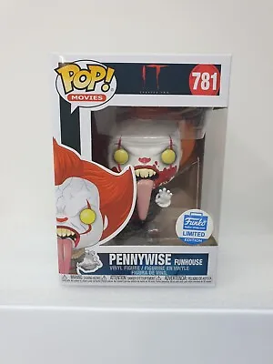 Buy Pennywise Funhouse 781 Funko Pop IT Movies Horror Figure Clown Vinyl Limited Ed • 19.49£
