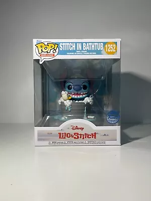 Buy Funko Pop! Disney Animation Lilo & Stitch - Stitch In Bathtub #1252 • 28.99£