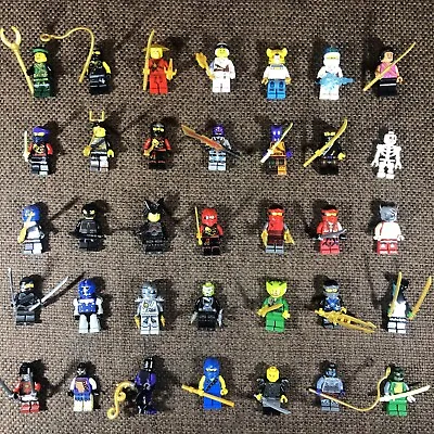 Buy Lego Ninjago Mini Figures Huge Bundle Ultra Rare Mini Figures And Accessories • 9.99£