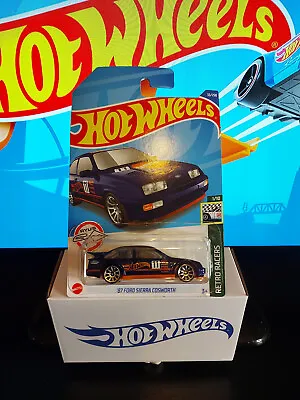 Buy Hot Wheels | '87 Ford Sierra Cosworth | Retro Racers 2022 | Long Card • 4.99£