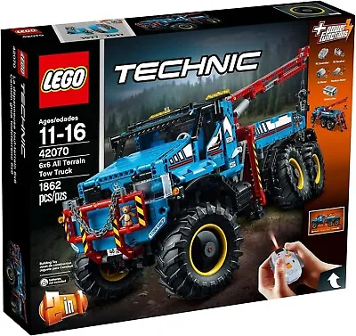 Buy NEW AND SEALED   LEGO 42070 Technic 6x6 All Terrain Tow Truck CASH ON COLLECTION • 190£
