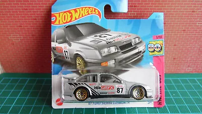 Buy Hot Wheels 87 Ford Sierra Cosworth In Silver Die Cast Carded • 3.25£