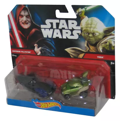 Buy Star Wars Hot Wheels Emperor Palpatine Vs. Yoda (2014) Characters Toy Car 2-Pack • 20.08£