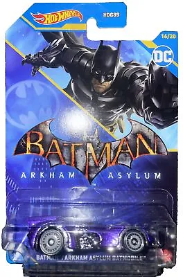 Buy Hot Wheels DC Batman Arkham Asylum Batmobile (Purple) • 4£