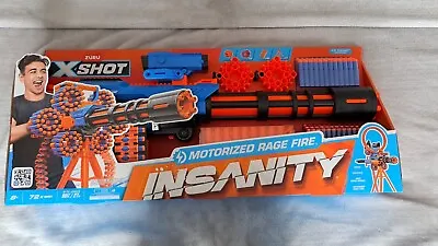 Buy X-Shot Insanity Motorized Rage Fire 72 Darts By ZURU For Kids Toys • 69.95£