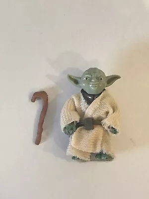 Buy Vintage Star Wars Figure Yoda With Stick And Belt (no Snake) • 50£