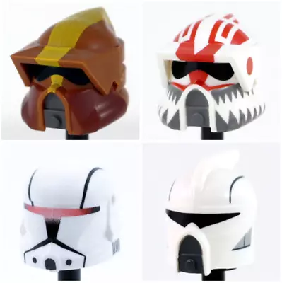 Buy LEGO Star Wars CloneArmyCustoms Printed Helmets (Commando/Scuba/ARF) • 1.89£