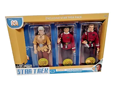 Buy Mego Star Trek Wrath Of Khan Spock Kirk Exclusive Set Of 3 Figures • 55.99£