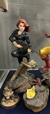 Buy Marvel Black Widow Avengers Assemble Exclusive Statue Polystone Sideshow 1/5 • 283.15£