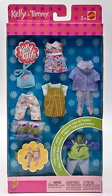 Buy 2002 Barbie Kelly & Tommy Fashions / Shelly Club Moden / Mattel 47608, NrfB • 36.03£
