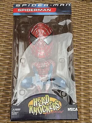 Buy NECA Marvel Spiderman Movie Head Knocker Bobble Head Action Figure, Movie Series • 22.99£