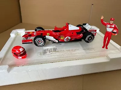 Buy 1/18 Hot Wheels 2006 Ferrari 248 F1 Michael Schumacher Final Last Race. • 150£
