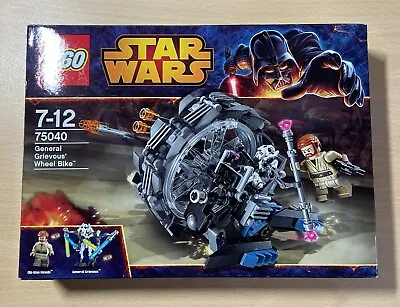 Buy LEGO Star Wars: General Grievous' Wheel Bike 75040 New And Sealed • 99.99£