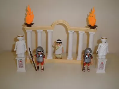 Buy Playmobil Roman Colosseum, Statues On Plinths, Emperor + Roman Legionnaires. • 14£