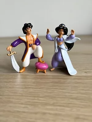 Buy Vintage 1993 Disney Aladdin & Jasmine 3.5” Action Figures • 8.99£