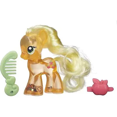 Buy My Little Pony APPLEJACK Water Cuties 8 Cm / 3 -inch Figure With Comb & Barrette • 11.99£