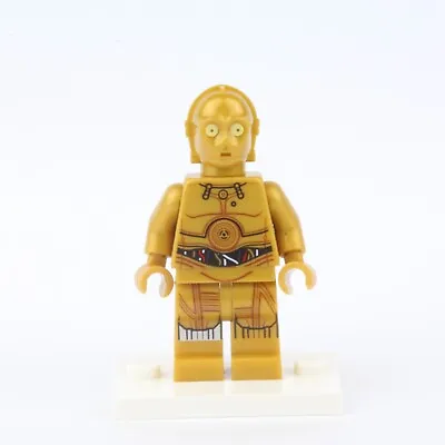 Buy C-3PO Colorful Wires Printed Legs Star Wars Episode 4/5/6 Lego Minifigure Sw0700 • 3.95£