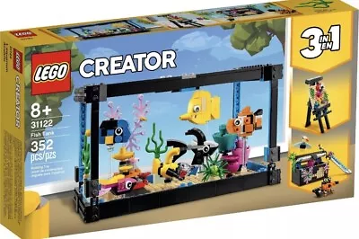 Buy LEGO 31122 Creator 3in1 Fish Tank - Brand New In Sealed Box - Retired • 64.95£