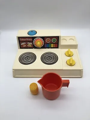 Buy Fisher Price Vintage 1978 Table Top Kitchen Hob Cooker Oven #919 • 9.95£