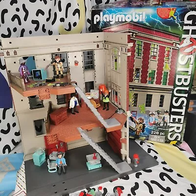 Buy Playmobil 9219 Ghostbusters Firehouse Boxed / Instructions /incomplete  • 34.99£