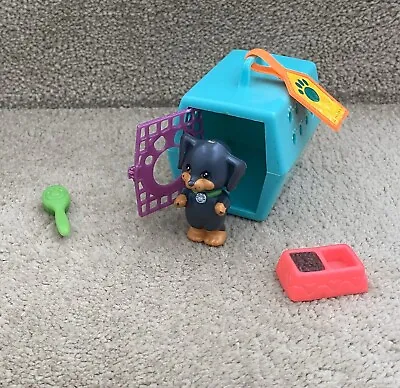 Buy Vintage 1992 Kenner Littlest Pet Shop Perky Pup With Cozy Crate 5 Piece Playset • 26.99£