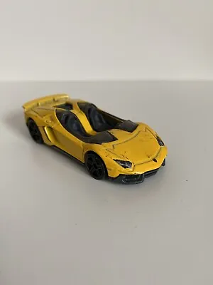 Buy Hotwheels Lamborghini Aventador J Yellow Loose Rare • 4.99£