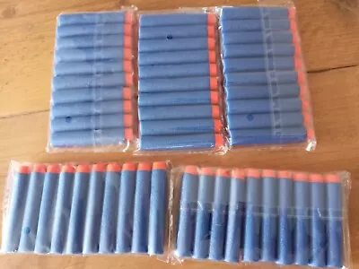 Buy NERF Soft Foam Bullets. 50 In Packets Of 10.  Unused. • 2£