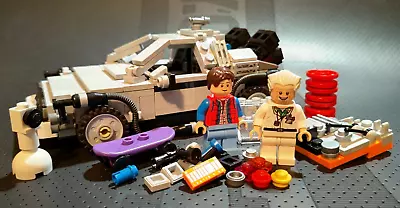 Buy LEGO Ideas: The DeLorean Time Machine (21103) Back To The Future CUUSOO • 63.99£