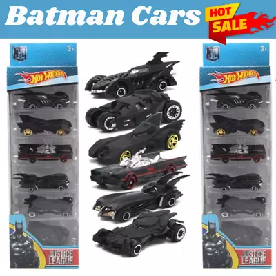 Buy Car Model Toy Vehicle Metal Alloy Kid Gift 6Pcs Batman Batmobile Playing Studyin • 16.61£