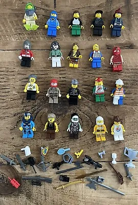 Buy Lego Mini Figures And Accessories Bundle • 15£