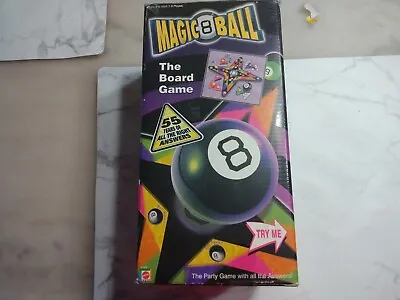 Buy Magic 8 Ball The Board Game, Mattel, 2001, Complete New Open Box • 6.61£