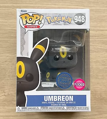 Buy Funko Pop Pokemon Umbreon Flocked #948 + Free Protector • 29.99£