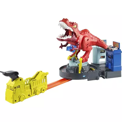 Buy Hot Wheels T-Rex Rampage Play Set New Kids Childrens Toy Mattel • 49.99£
