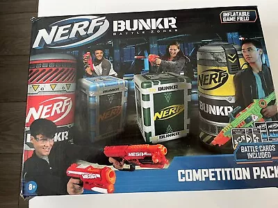 Buy Nerf Bunkr Competition Pack Inflatables Game Field Battle Zones 2nd Listing • 27£