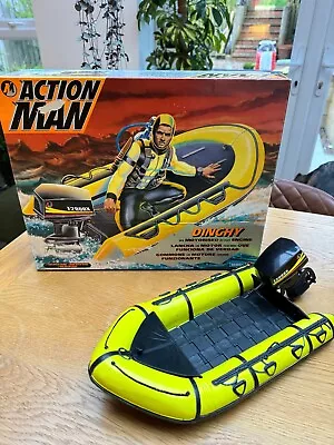Buy 1993 Hasbro Action Man Dinghy Vintage Toy In Box - Collectible • 30£