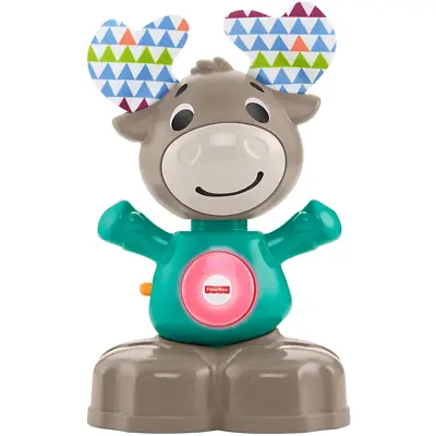 Buy Fisher-Price Linkimals InteractiveToy Lights &Sounds Musical Moose (Box Damaged) • 11.99£