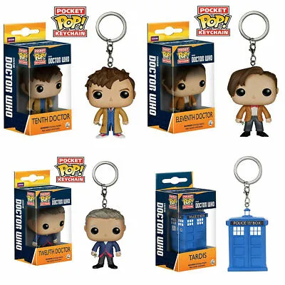 Buy Gift Funko! Bag POP Keychain Supernatural Tenth Doctor Eleven Doctor Tardis UK • 7.19£
