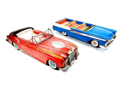Buy Bandai ROLLS ROYCE SILVER CLOUD Friction Car And Unbranded Non-fric Fairlane 500 • 95.50£